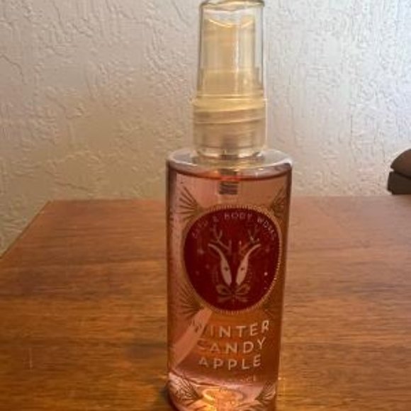 BATH & BODY WORKS WINTER CANDY APPLE & TWISTED PEPPERMINT 3 FL OZ FRAGRANCE MIST - Picture 3 of 3